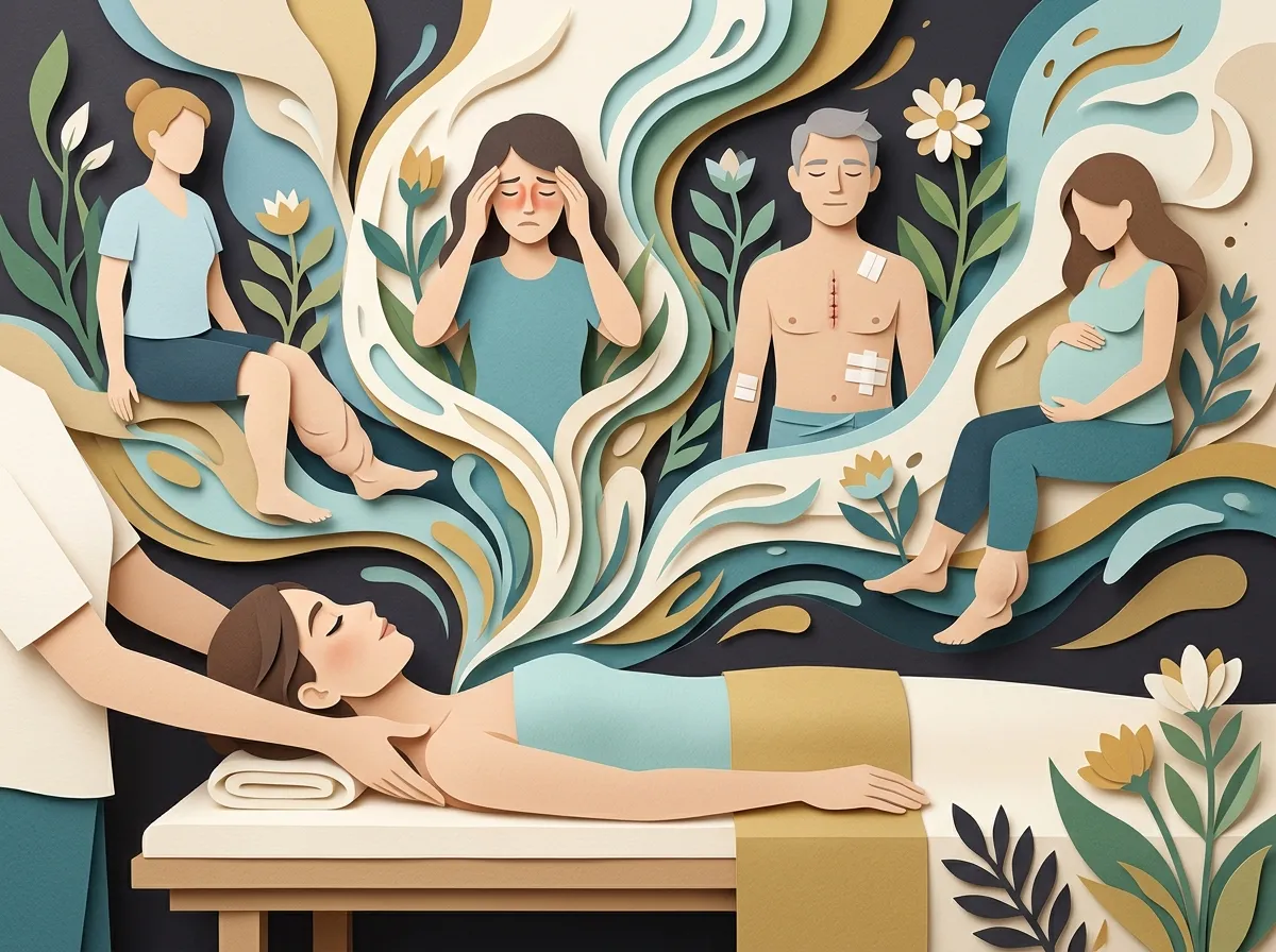 lymphatic drainage massage