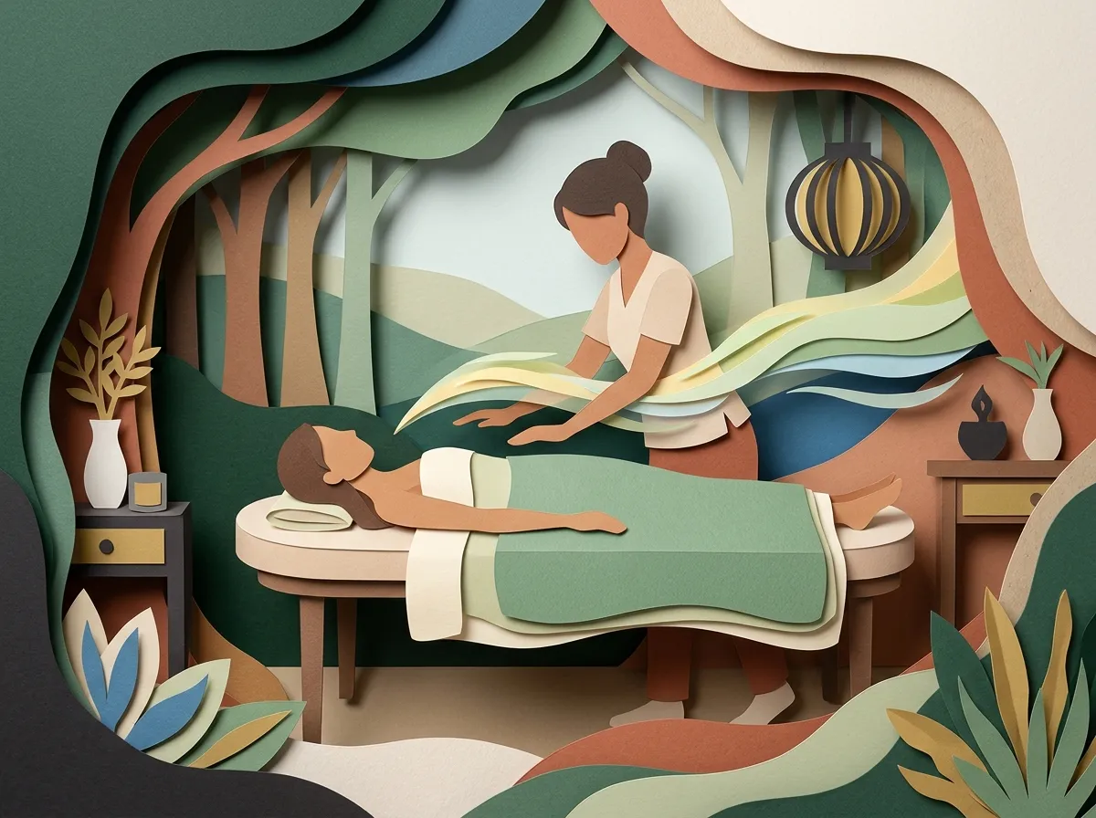therapeutic touch massage