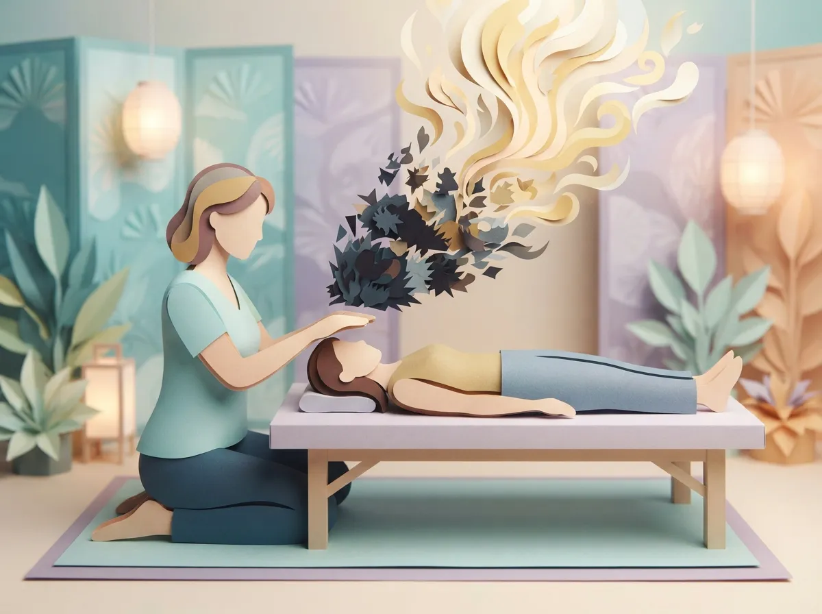 reiki session to release emotional blocks