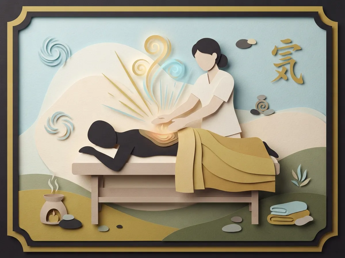 reiki and massage combo session