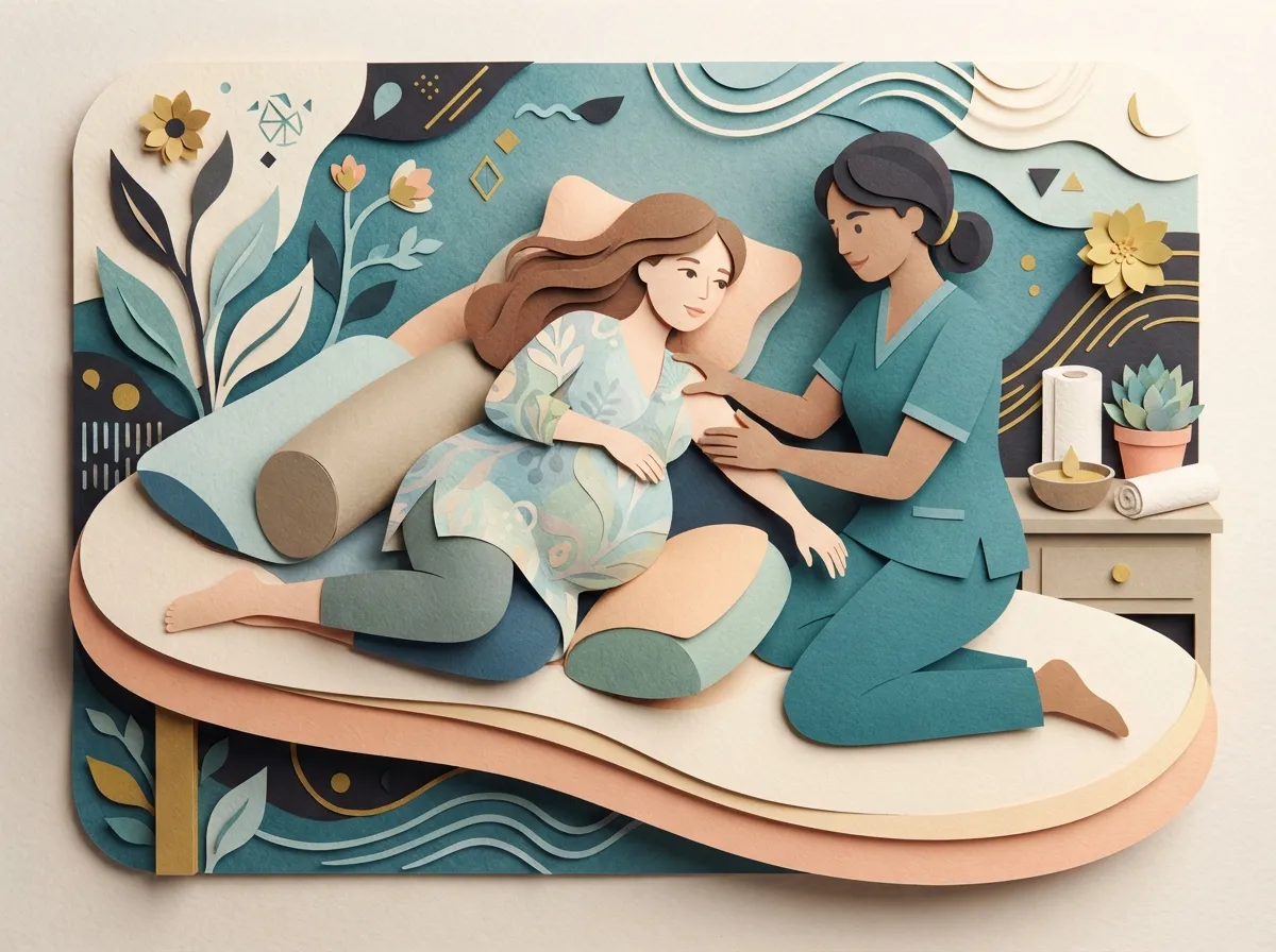 gentle prenatal massage near me for third trimester discomfort