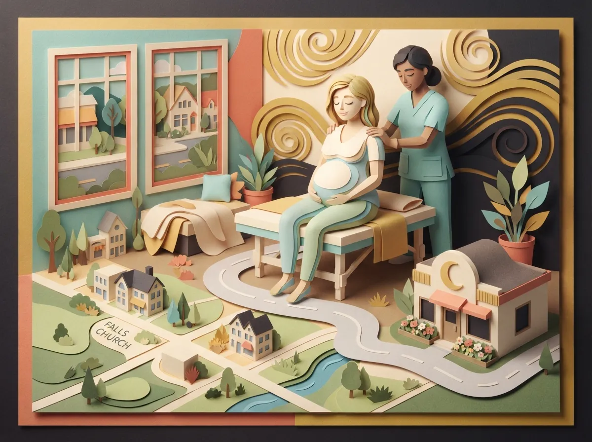 who offers safe prenatal massage near me in falls church va
