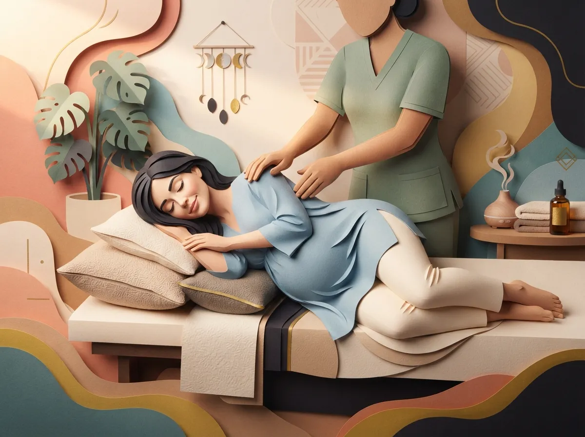 is prenatal massage good for stress and anxiety in pregnancy