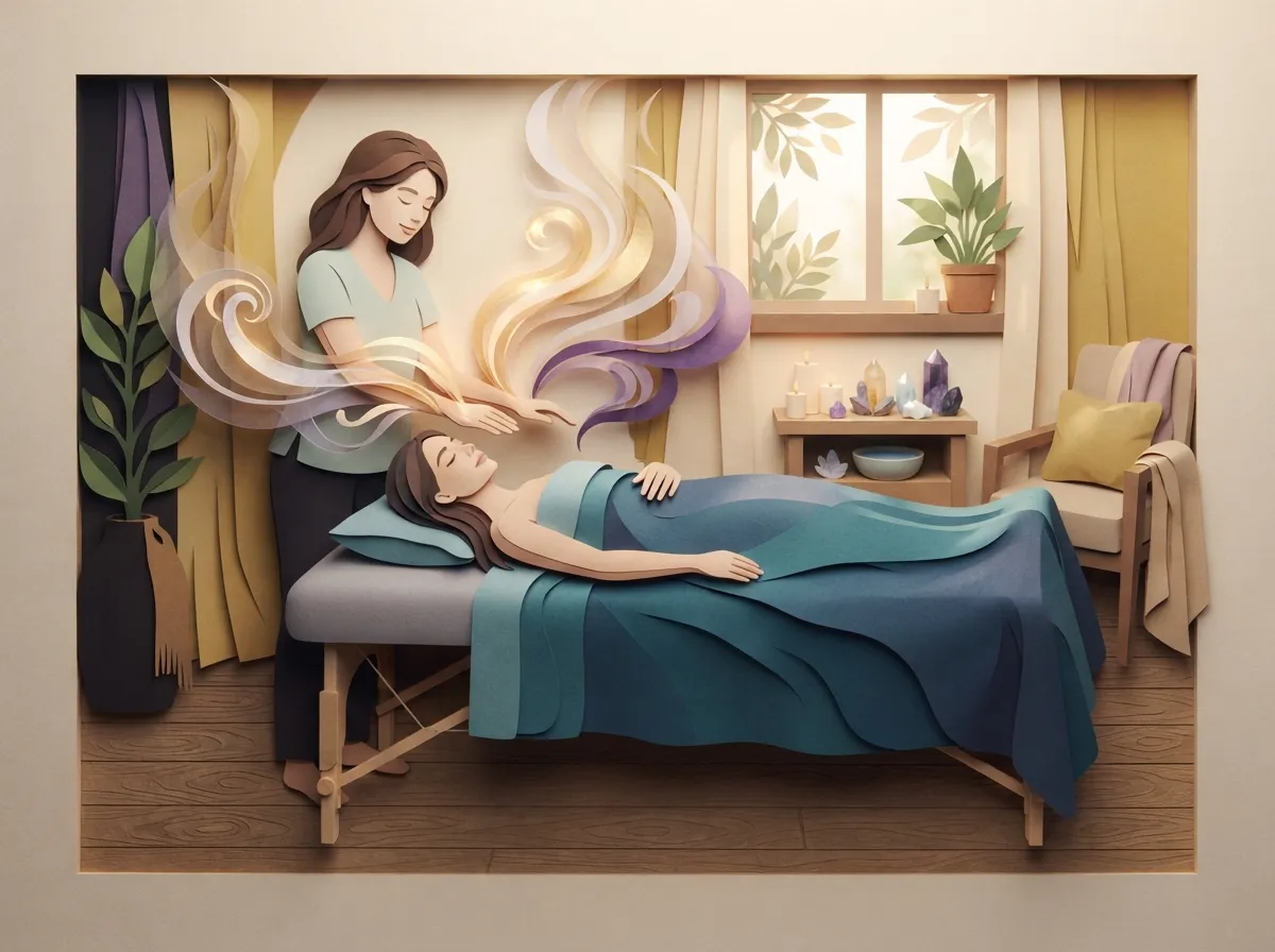 what happens in a reiki healing session